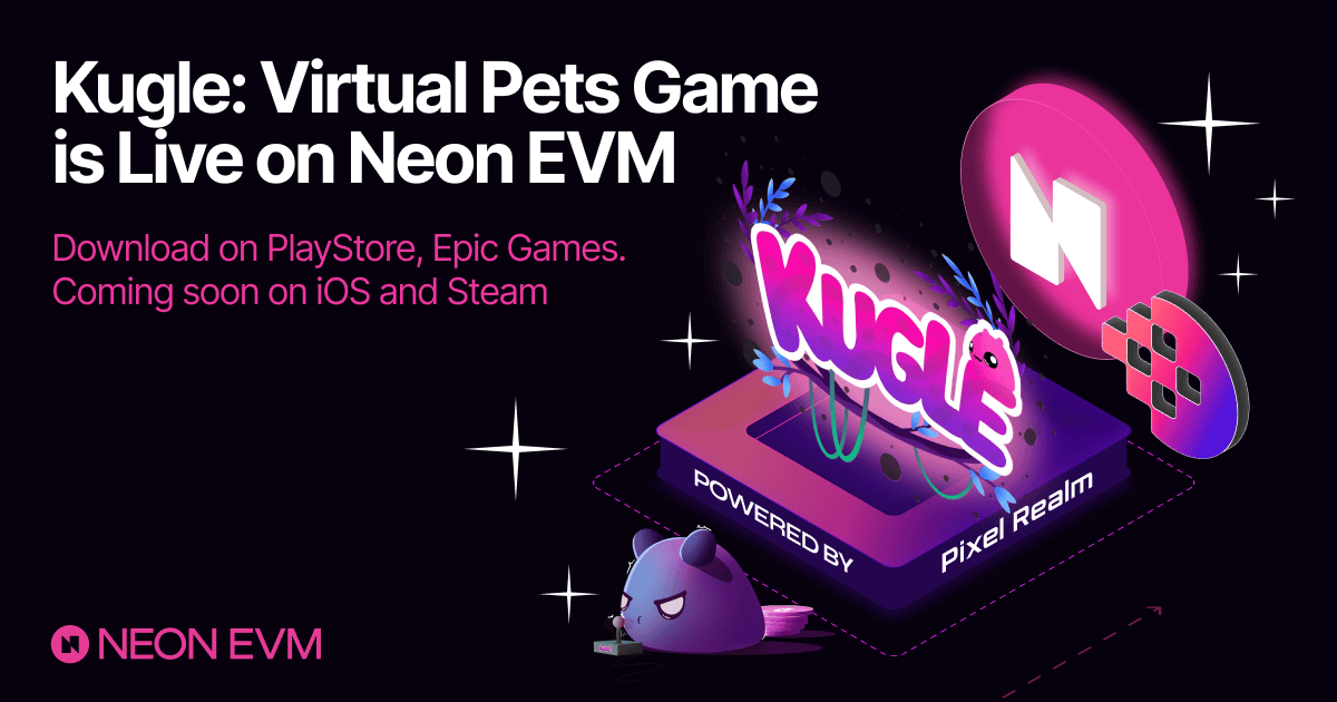 Hatch-to-Play: Welcome to the World of Kugle Virtual Pets Game on Neon EVM